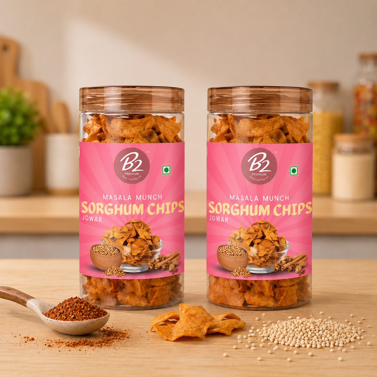 B2 Premium Healty Snack Sorghum Chips